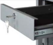 Izvlačna ladica s bravom (na upit)